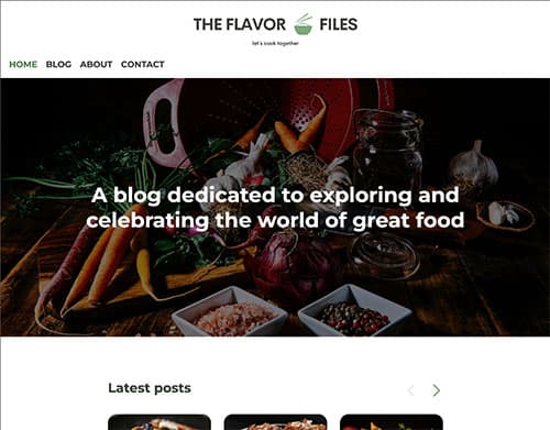 The Flavor Files
